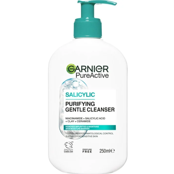 Garnier SkinActive PureActive Gentle Deep Cleanser 250 ml