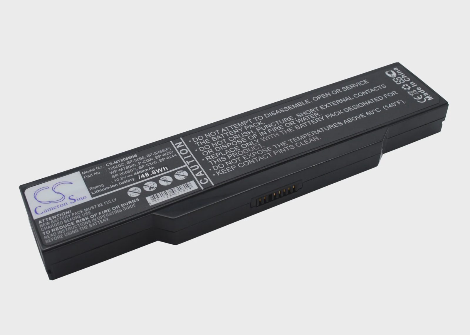 Batteri till Laptop, Bärbar dator för Mitac MiNote 8066, MiNote 8666, MiNote 8224, bild 2