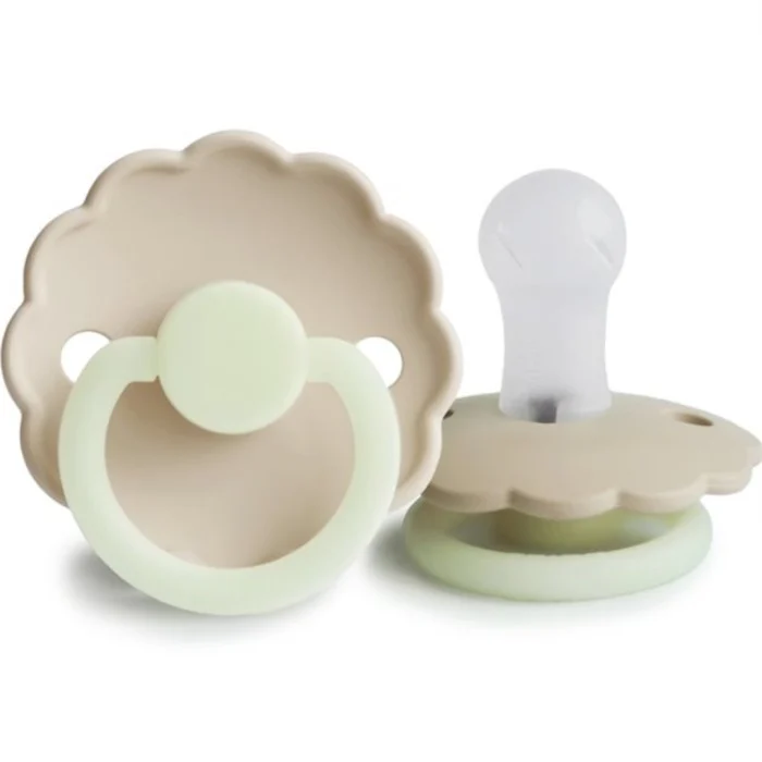 FRIGG Daisy Night Silikon 2-pack (Cream Croissant)