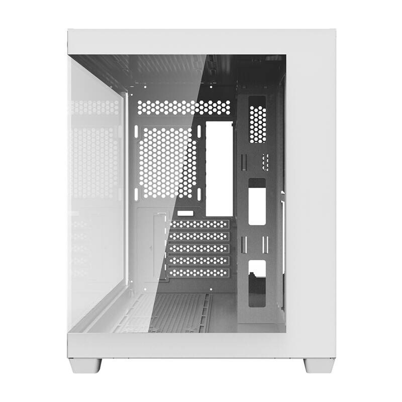Darkflash C285MP computer case (white) - Chassi - Miditower - Vit, bild 3