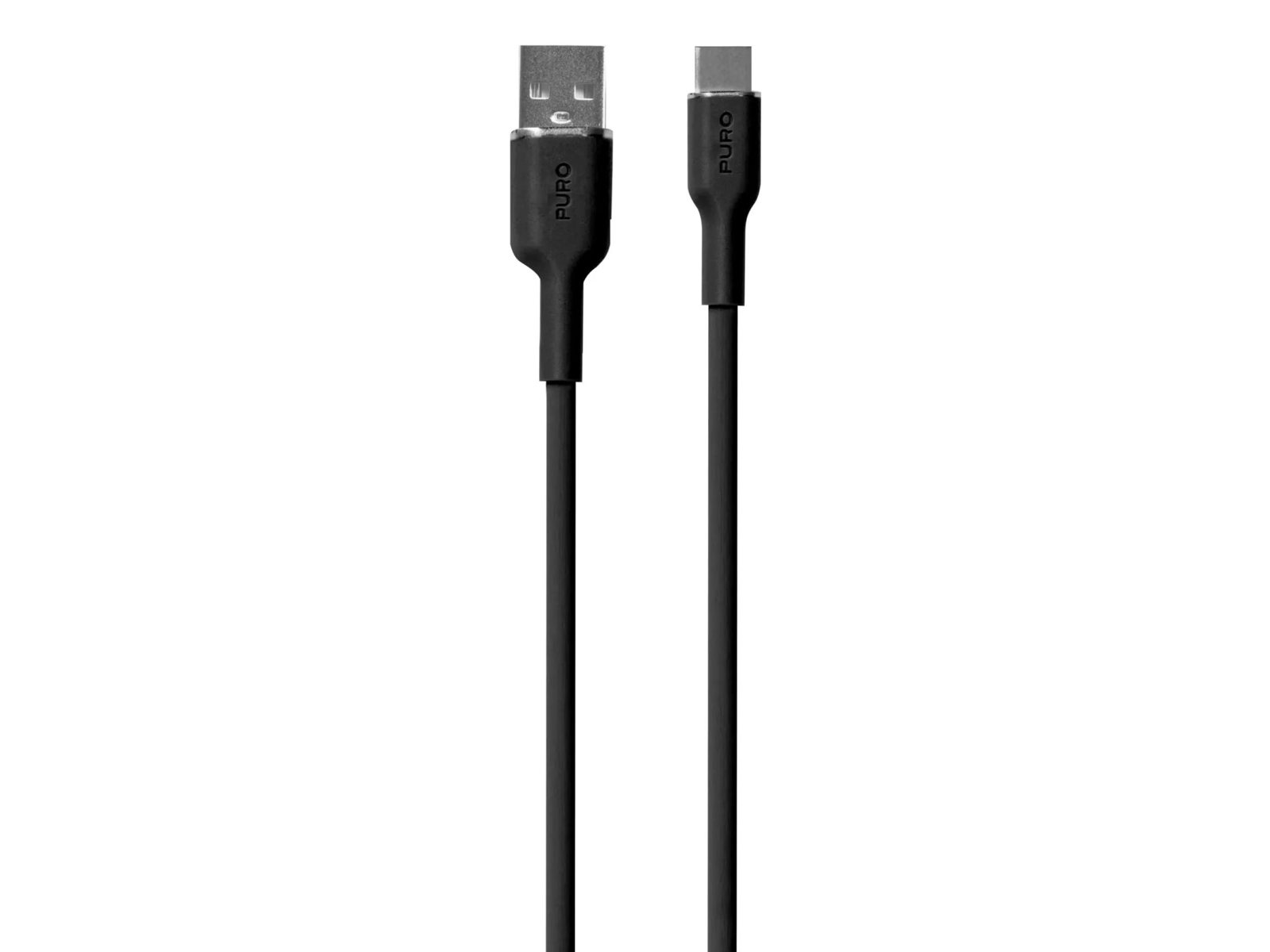 Puro USB-A - USB-C 1,5 m USB-kabel Svart (PUR675)