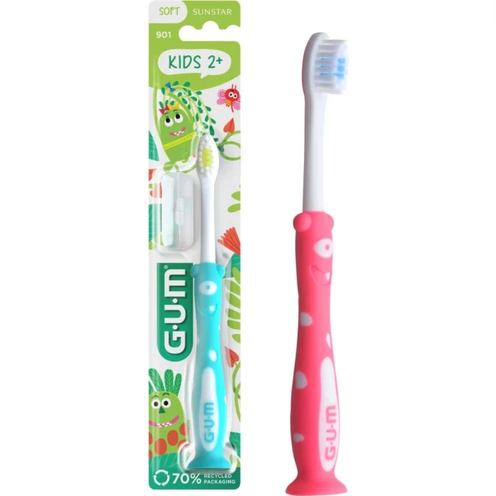 Sunstar GUM D.GUM tandborste för barn 3–6 år 901