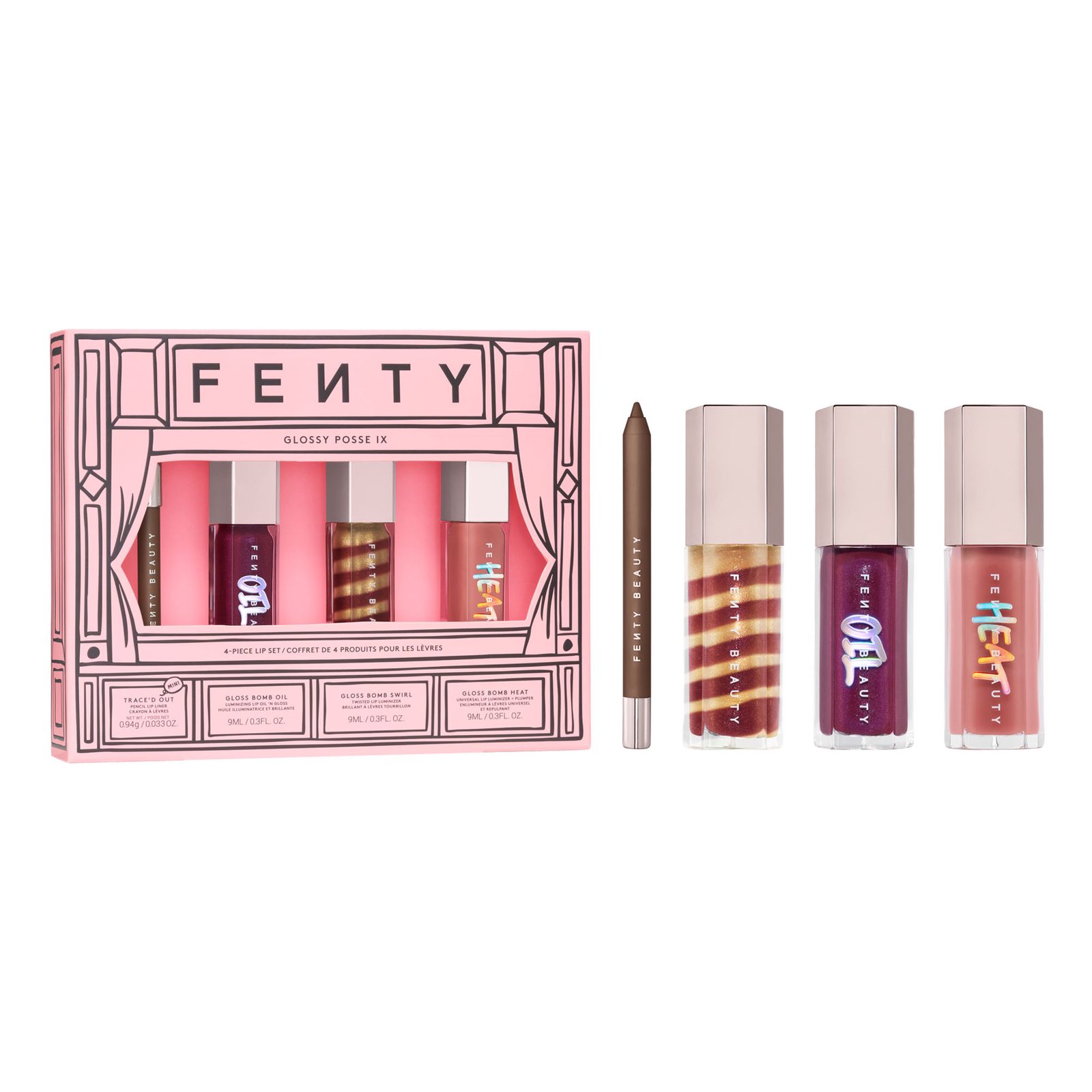 Fenty Beauty Limited Edition 4-piece Lip Set