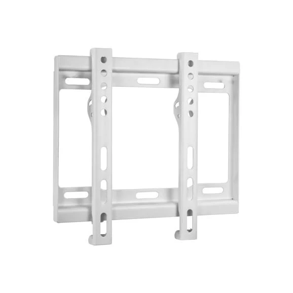 DELTACO Väggfäste, 23-42", 40 kg, VESA 75x75-200x200mm, vit, bild 4