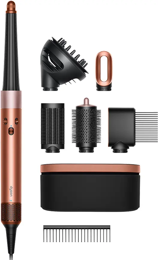 Dyson Airwrap I.D. Curly+Coily multistyler och hårtork, Amber Silk