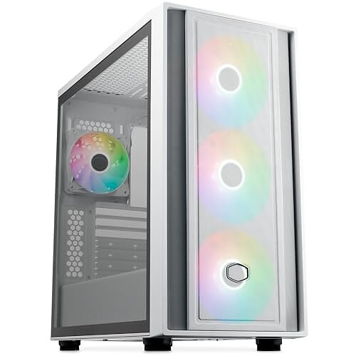 Cooler Master Masterbox 600 Vit, bild 4