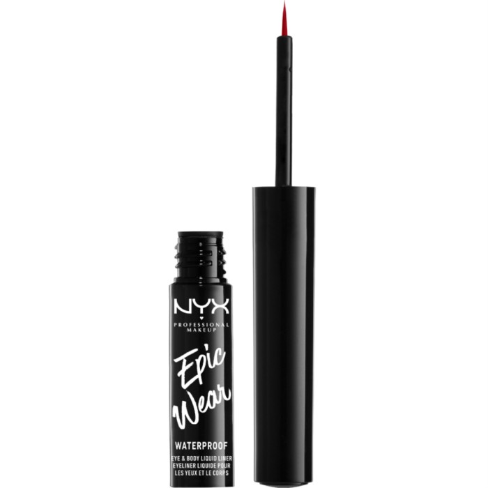 NYX PROFESSIONAL MAKEUP Epic Wear Eye & Body Liquid Liner Waterproof Red, bild 3