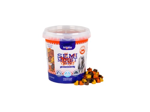 Frigera - Semi-Moist Treat Soft Mini Heart Mix 500g - (402285861231), bild 2