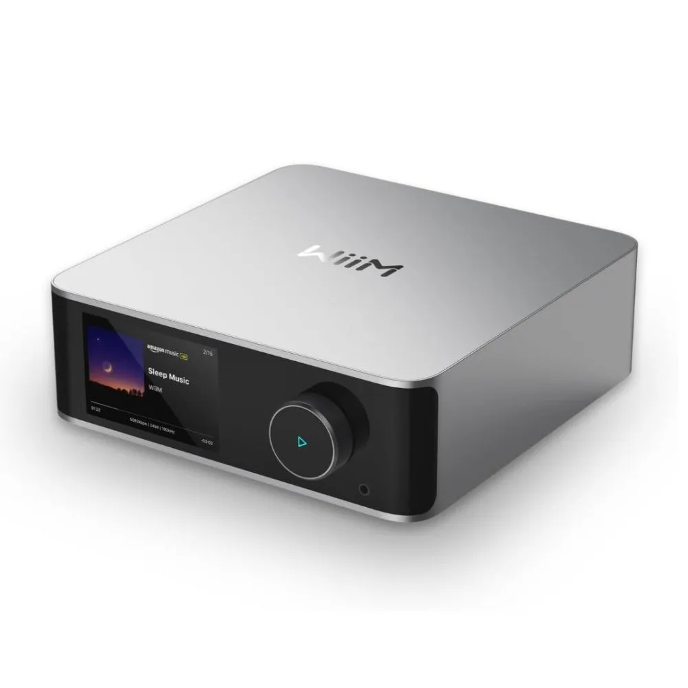 WiiM Ultra nätverksspelare, silver