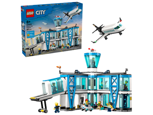 LEGO City Flygplats med flygplan 60502, bild 2