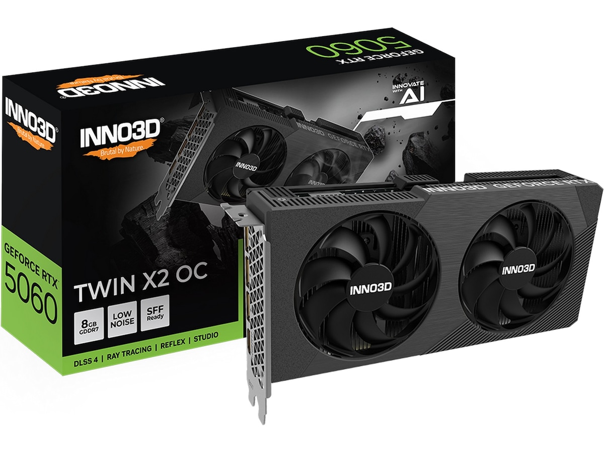 INNO3D GeForce RTX 5060 8GB Twin X2 OC V2