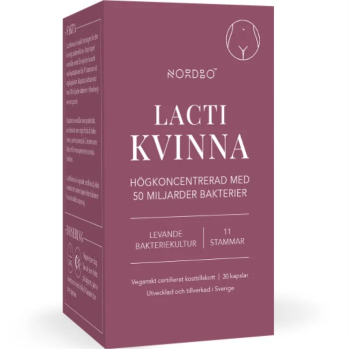 Nordbo LactiKvinna 50 miljarder 30 st