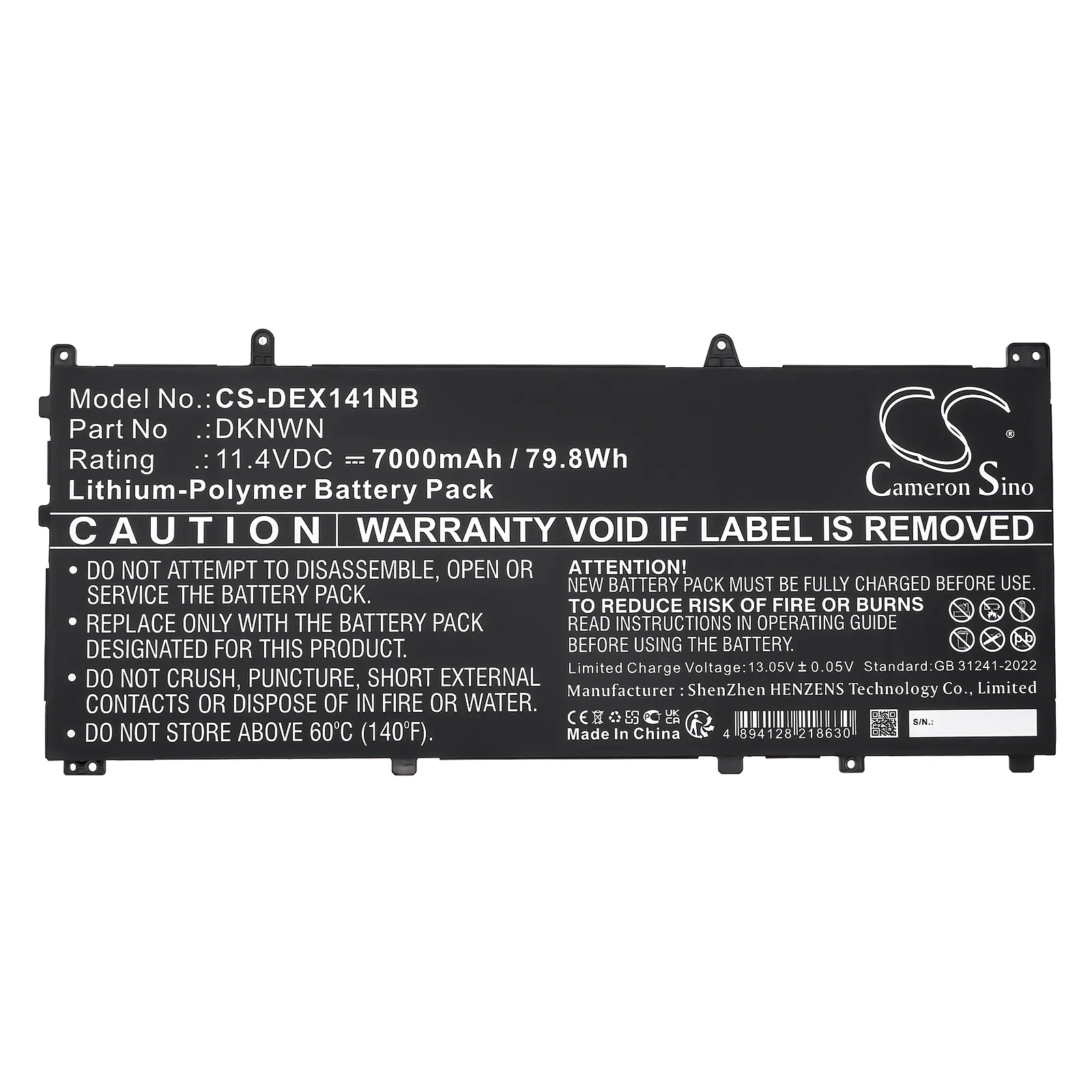Batteri till Notebook, Bärbar dator för Dell Alienware X14 R1, Alienware X14 R2, bild 2