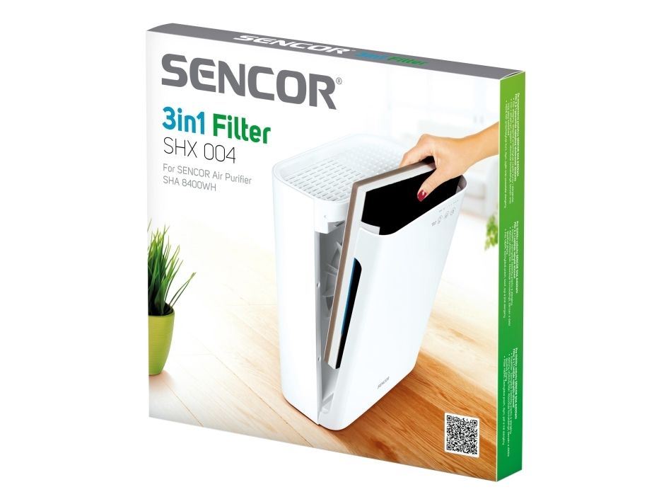 Sencor SHX 004, Luftrenarfilter, HEPA-/kolfilter