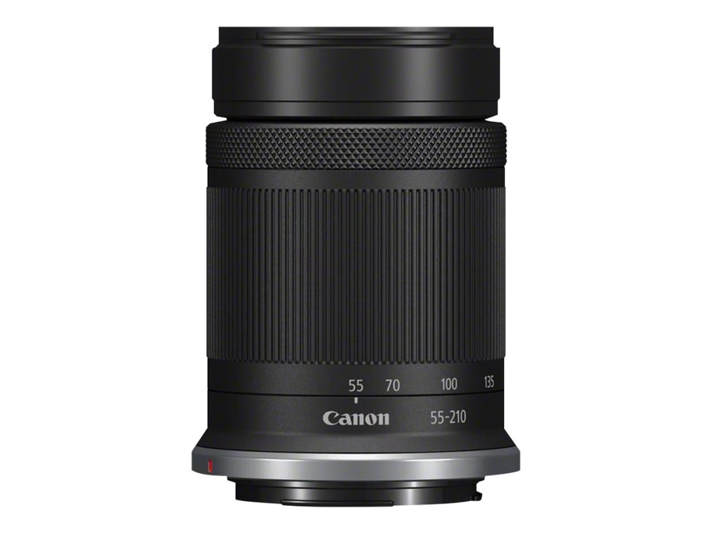 Canon Rf-S 55–210 mm F/5–7,1 Is Stm-objektiv, svart