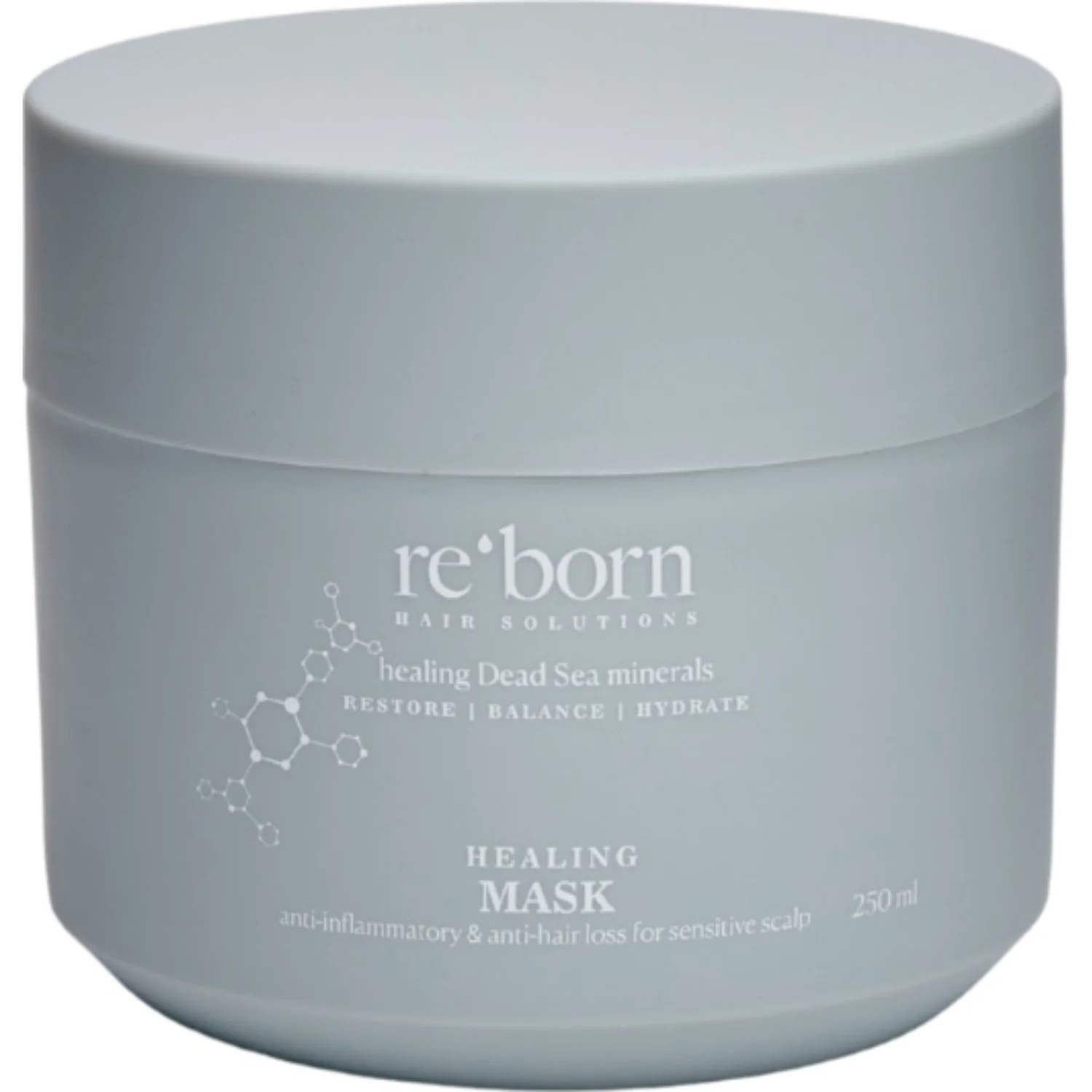 Re-Born Hair Solution Healing/Black Mud Mask 250 ml