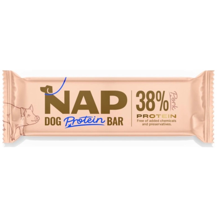NAP Proteinbar för hund, Gris 50 g