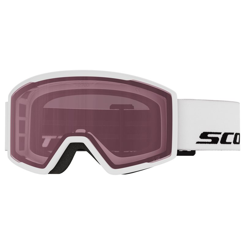 Scott Goggle Trace White/Rose S2 - OneSize