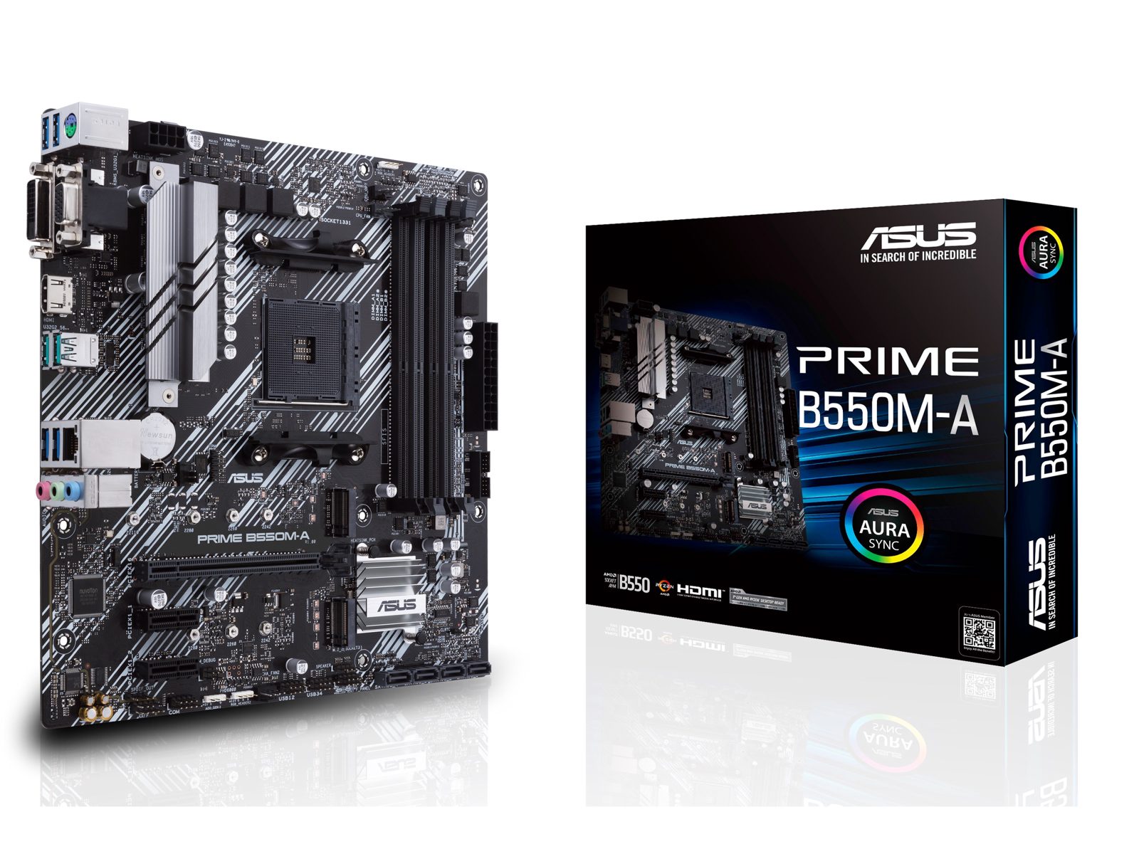 ASUS Prime B550M-A mATX AM4, bild 5