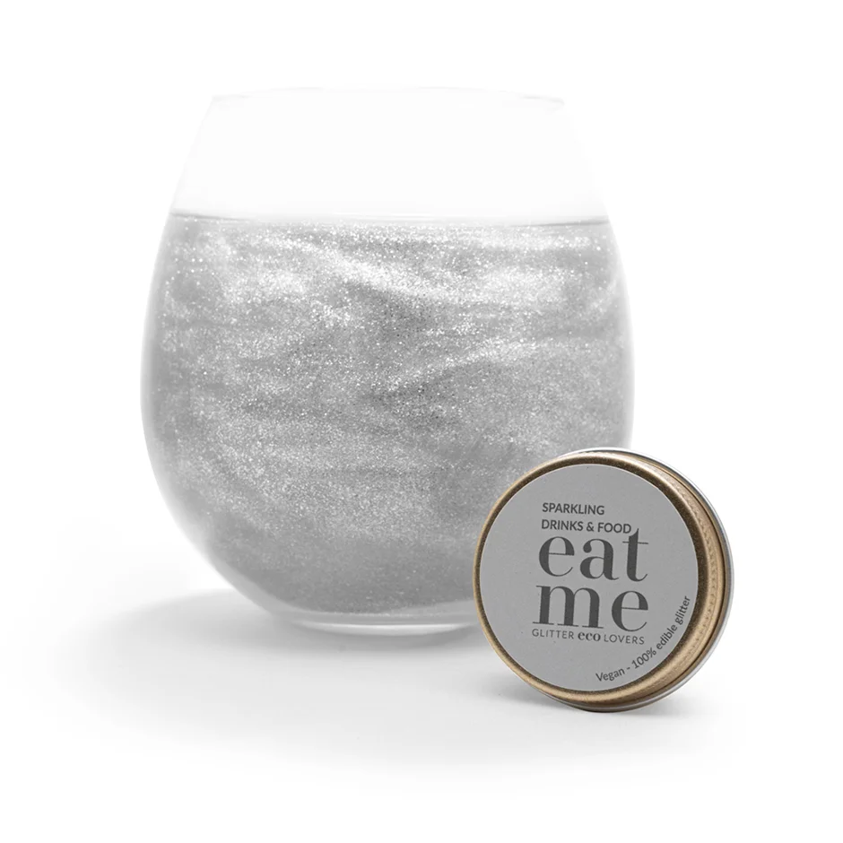 Glitter Eco Lovers EAT ME Clear
