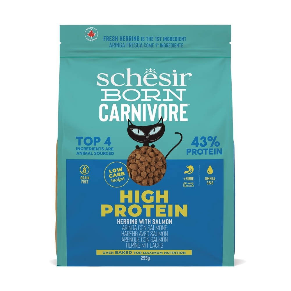 Schesir Born Carnivore Herring & Salmon 255 g