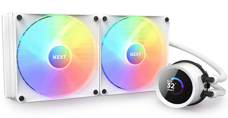 NZXT Kraken 280 RGB AIO 280mm Vit, bild 3