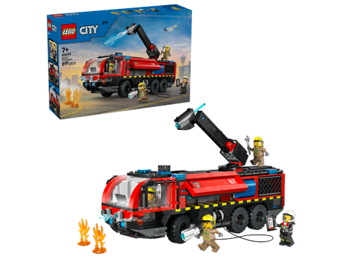 LEGO City Flygplatsbrandbil 60499, bild 2