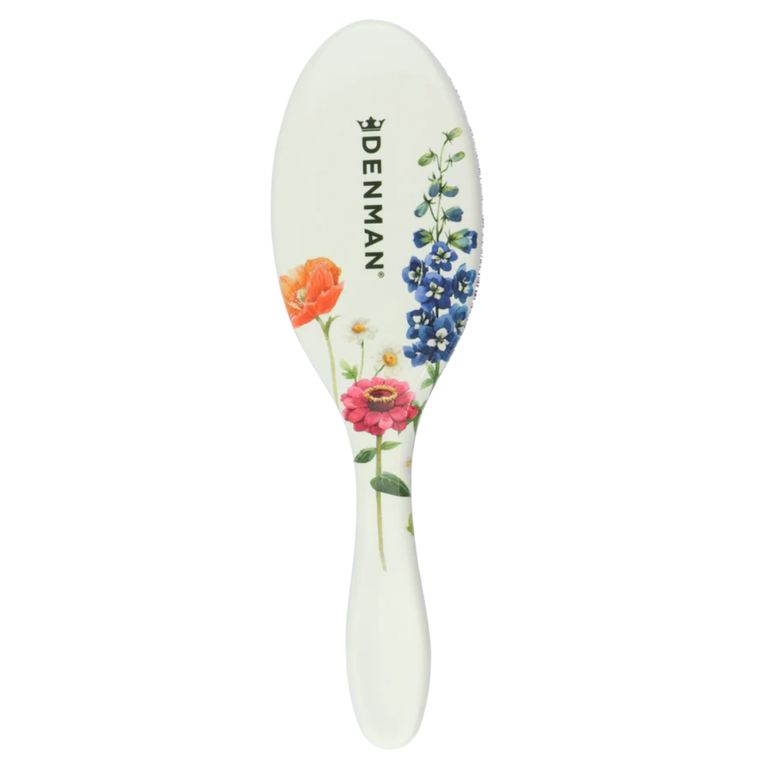 Denman D81M The Deluxe Style & Shine Smoother Floral Fantasies Floral Fantasies