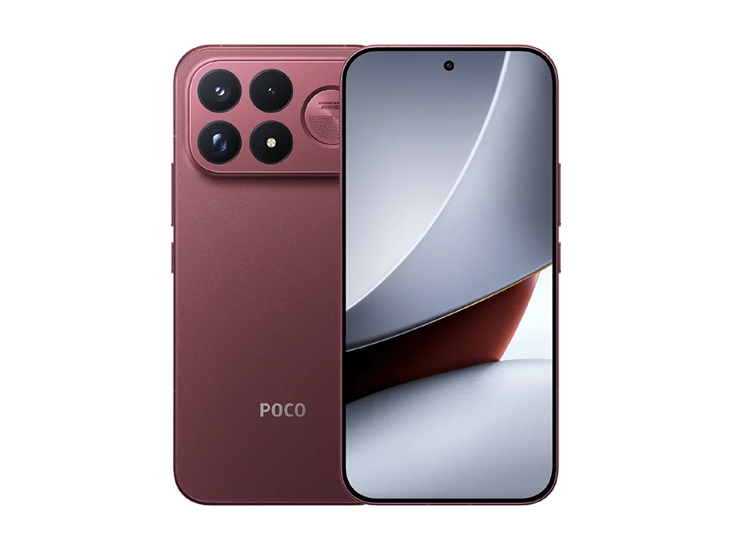 POCO F9 Ultra mobiltelefon 512 GB MZB0QPPEU, mörkt körsbär