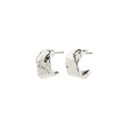 PILGRIM - Instant Earrings - Silver-Plated - 11 mm