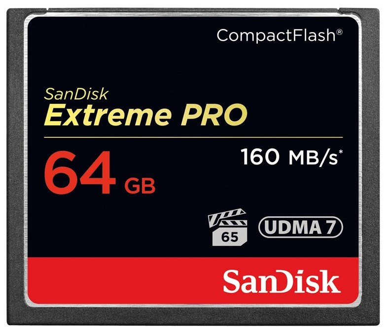 Minneskort Compact Flash 64GB UDMA 7 Extreme, bild 3