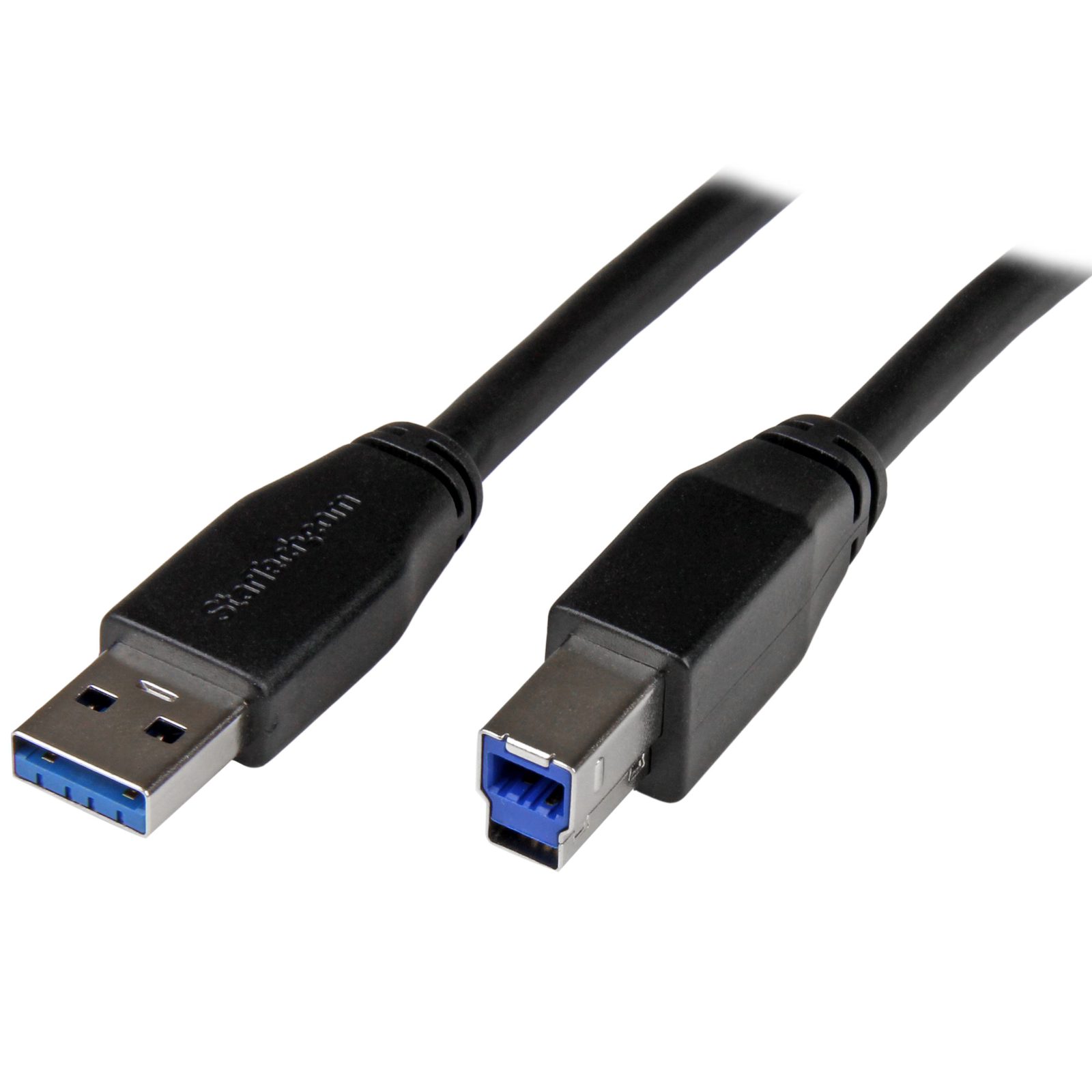 USB 3.1-kabel A ha till B ha, aktiv, 5 meter, StarTech.com - Svart, bild 3