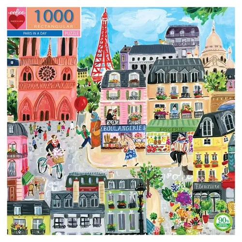eeBoo - Puzzle - Paris in a Day (EPZTPD2), bild 4