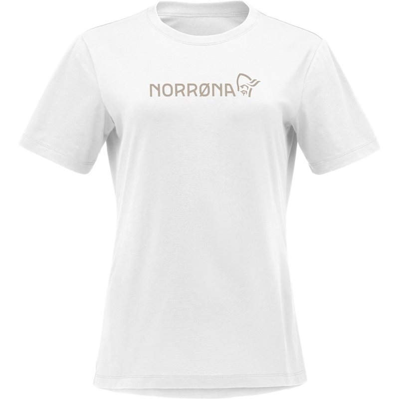Norrøna /29 Cotton Norrøna Viking T-Shirt W´s Pure White - XS
