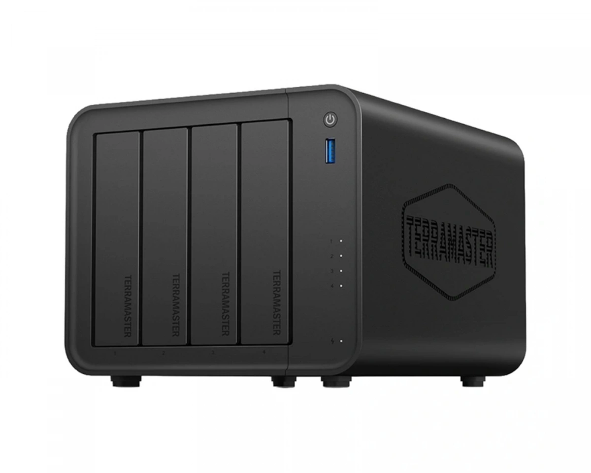 Terramaster F4-425 NAS - Intel N5095 - 4GB RAM - 4 Bays