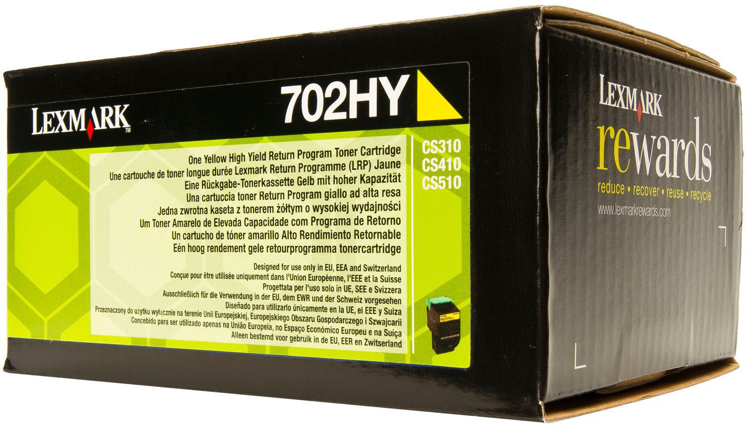 Lexmark 70C2HY0 till CS310dn/CS310n/CS410/CS510, Gul, 3000 sid, bild 3