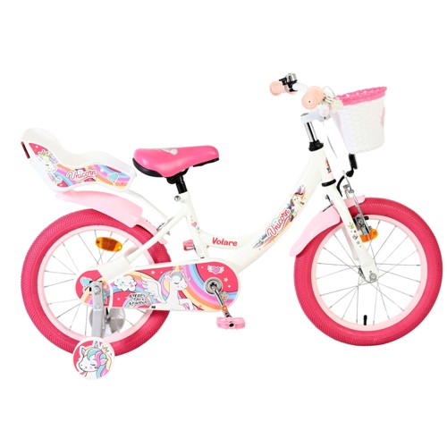 Volare - Children's Bicycle 16" - Unicorn White (61678)