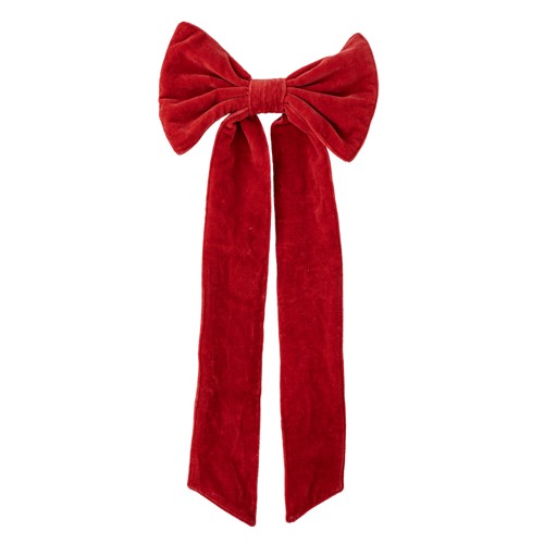 Bloomingville - Ruby Deco Bow - Red - Cotton