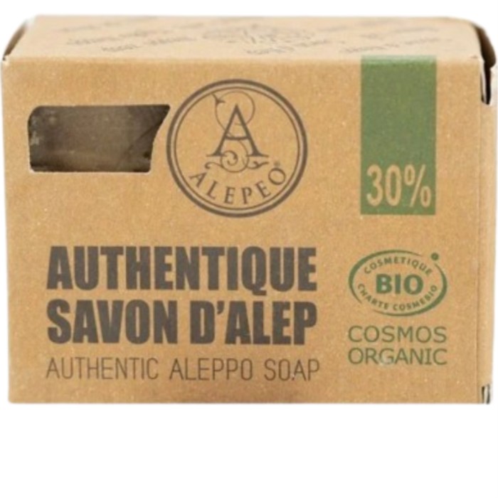 Alepeo Aleppotvål 30 % Lagerbärsolja 200 g, bild 2
