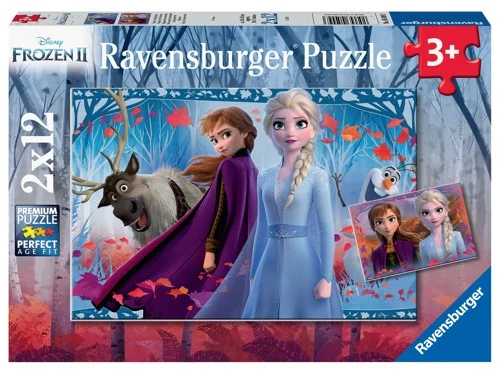 Ravensburger - Frozen 2 Journey Into The Unknown 2x12p - 05009, bild 2