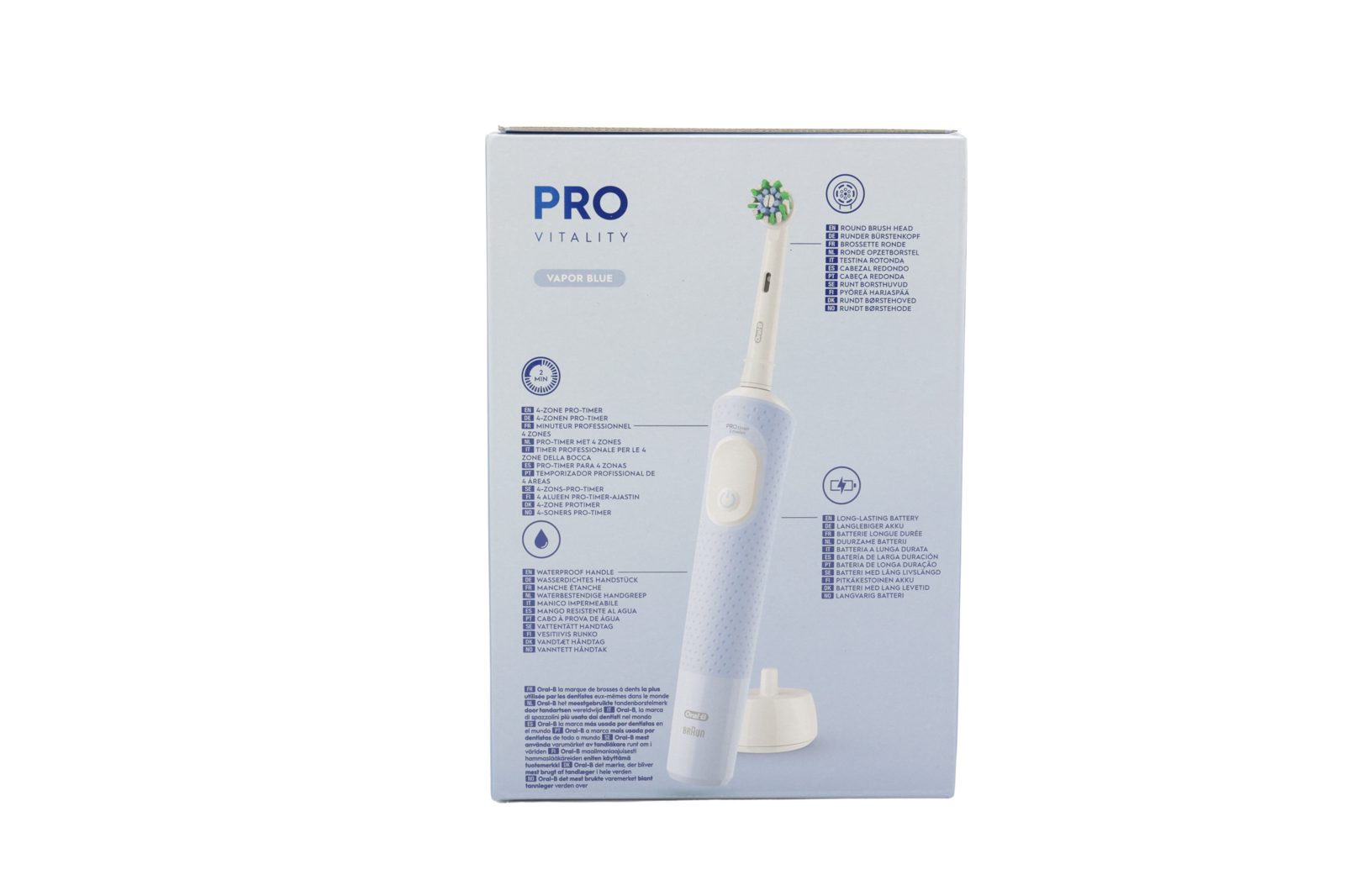 Oral-B Vitality Pro Duo eltandborsteset - Blå & Svart, bild 2