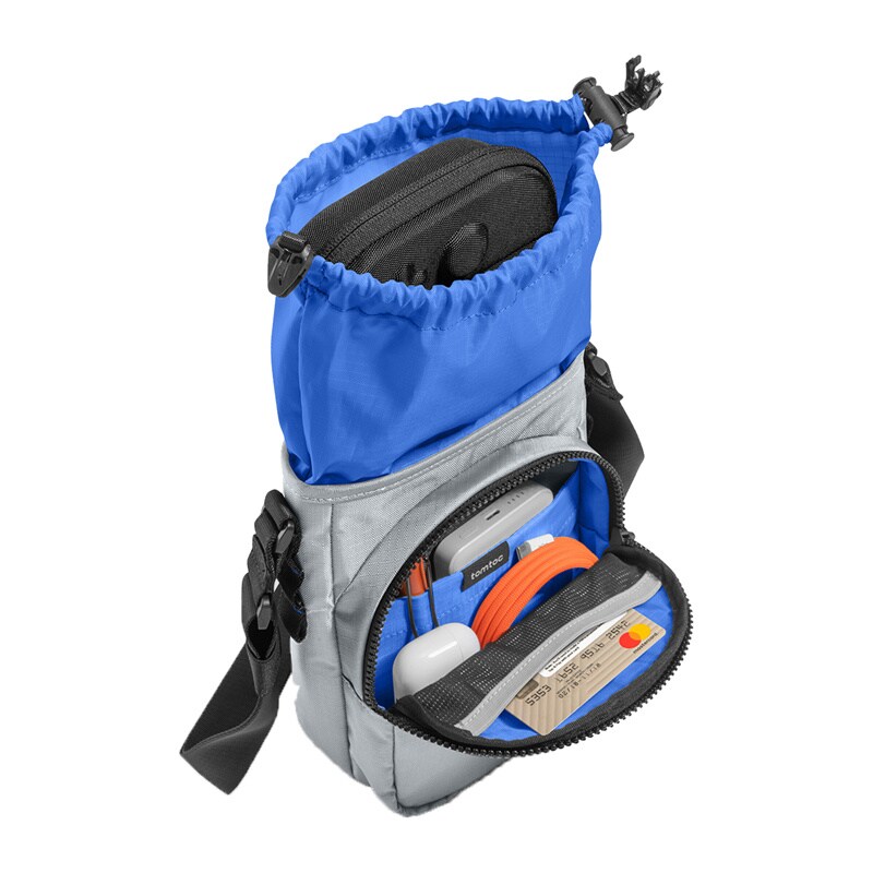 Tomtoc GameOn-G50 Switch 2 JoyCarry Sling Bag - Grå, bild 3