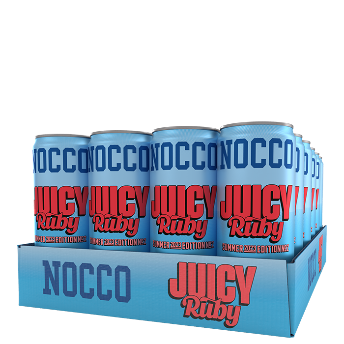 24 x NOCCO BCAA, 330 ml, Juicy Ruby