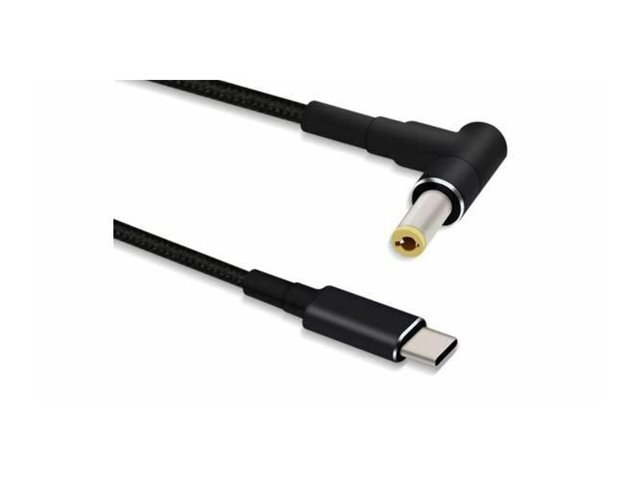 USB-C till DC-kabel 5,5x2,5 mm 9 V