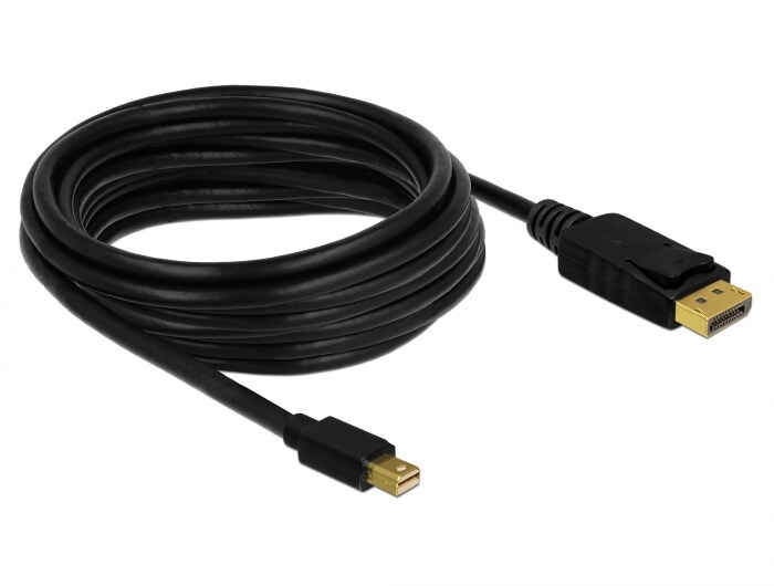 Delock Mini DisplayPort till DisplayPort-kabel 4K @ 60 Hz, 5 m, bild 2