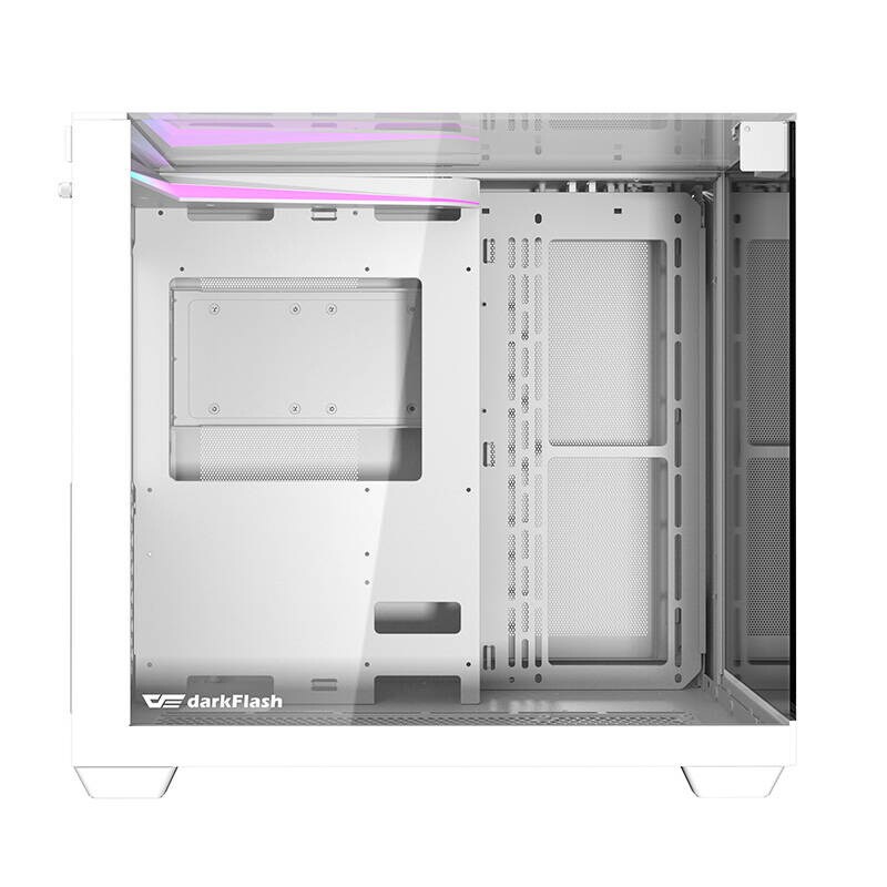Darkflash TH285 computer case 4 fans (white) - Chassi - Miditower, bild 3