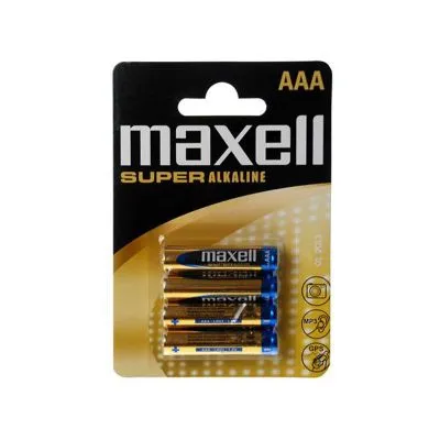 Maxell alkaline AAA/LR03 Premium batteri, 4 stk.