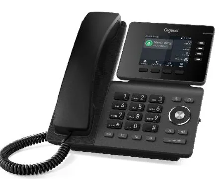Gigaset P810B IP PRO IP skrivbordstelefon 8,5 cm 3,36 tum TFT-färgskärm USB Bluetooth-anslutning för P800 KEY PRO Expanson Module PoE - Bluetooth (S30853-H4107-R101)
