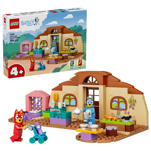 LEGO Bluey Skolan med Rusty och Bluey 11221