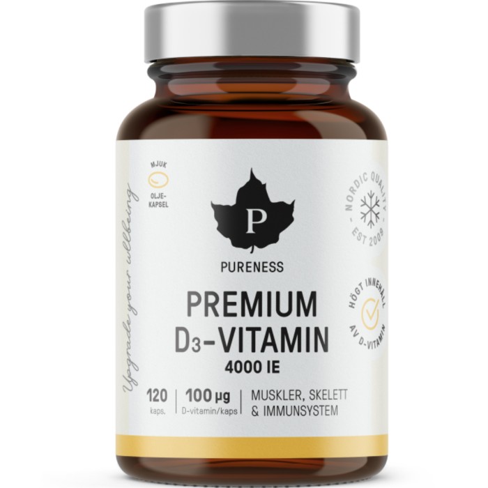 Pureness Premium D-Vitamin - 120 st